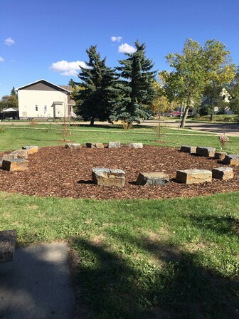 Land-based learning space at Fort Saskatchewan High