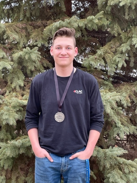 Dylan Daly, a Grade 10 student at Bev Facey Community High and competitor at the provincial Skills Alberta welding competition.