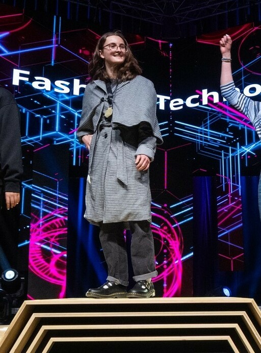 Kayla Klita, a Grade 10 student at Salisbury Composite High, won the gold medal in the Fashion Technology category at the Skills Alberta provincials.