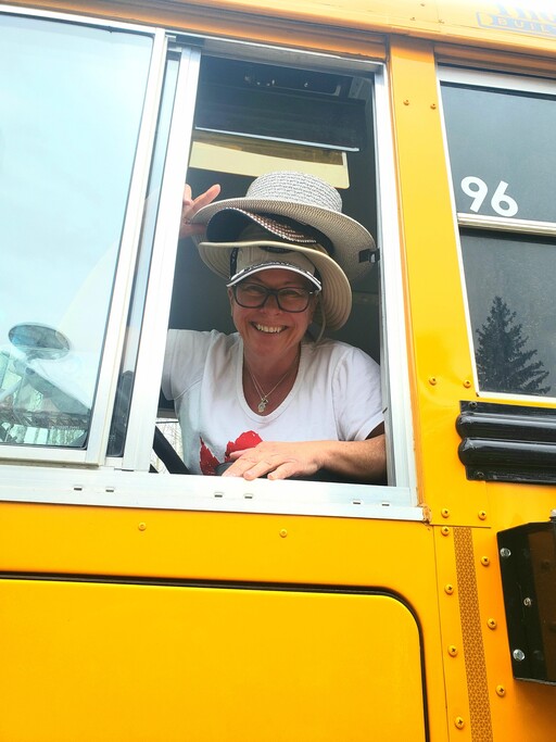Kim McLeod, a bus driver contracted with EIPS